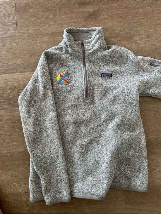 Patagonia Jackets & Blazers - Patagonia Grey Quarter-Zip Fleece Jacket